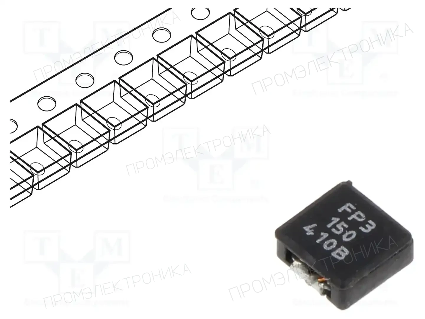 EATON ELECTRONICS FP3-150-R — Дроссели