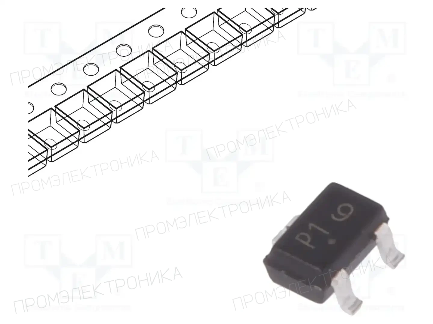 onsemi MMBT2222AWT1G — Транзисторы NPN SMD