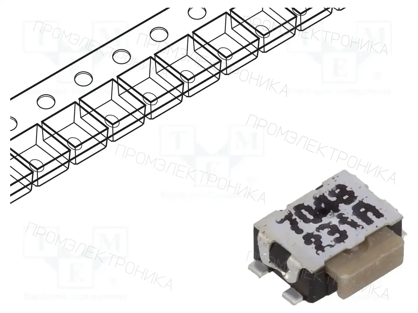 C&K KMS231G LFS — Микропереключатели TACT