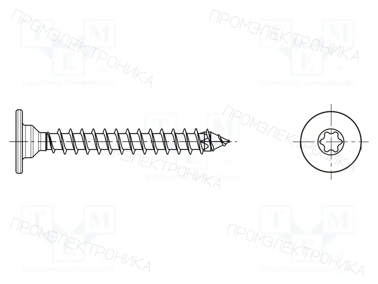 BOSSARD 9021446 — Шурупы