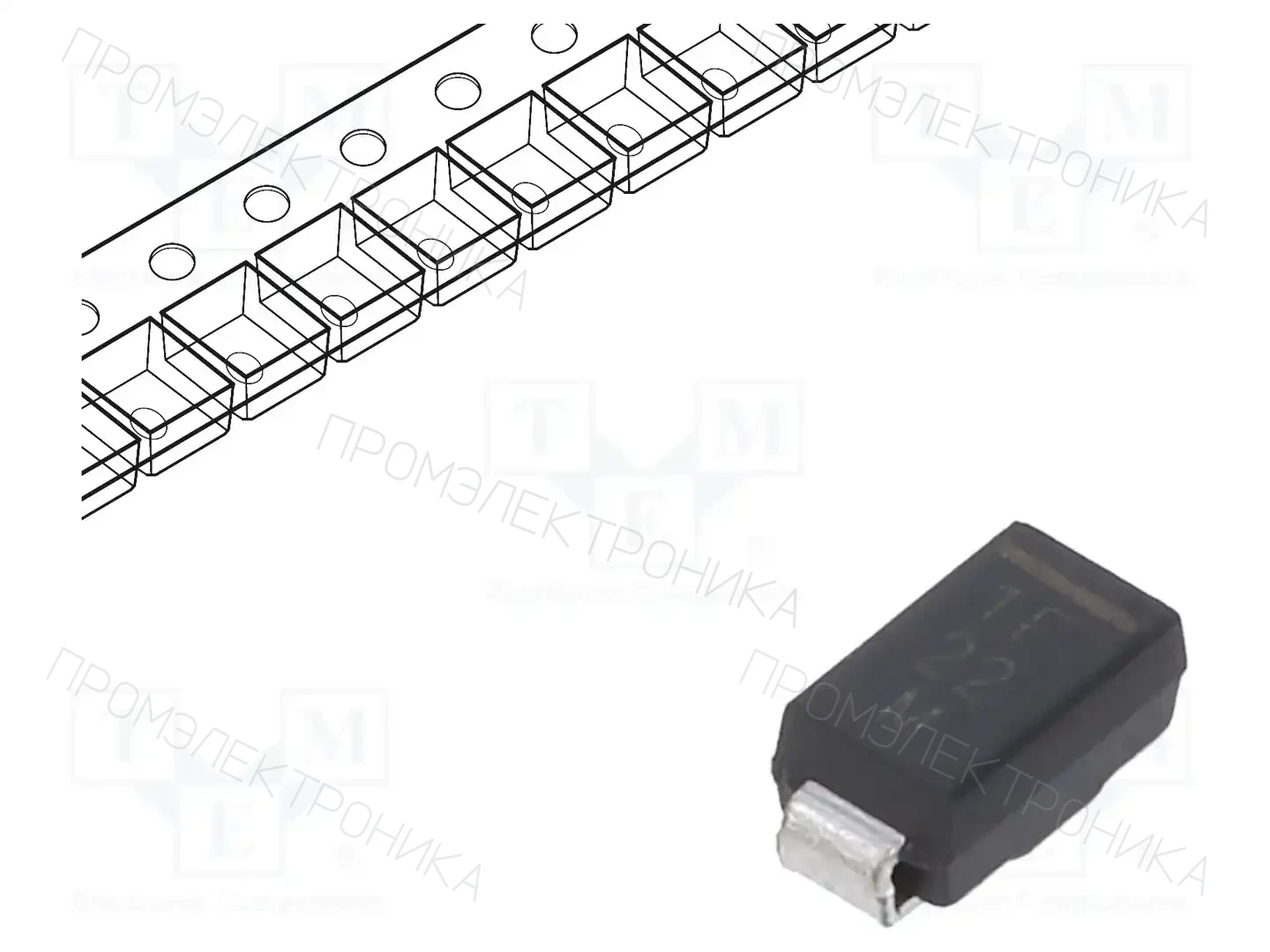 VISHAY VS-10MQ040-M3/5AT — Диоды Шотки SMD