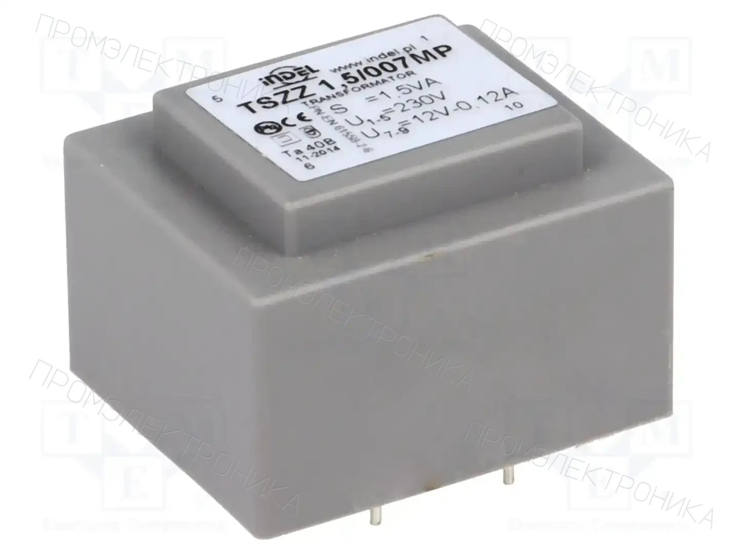 INDEL TSZZ1.5/007MP — Трансформаторы PCB