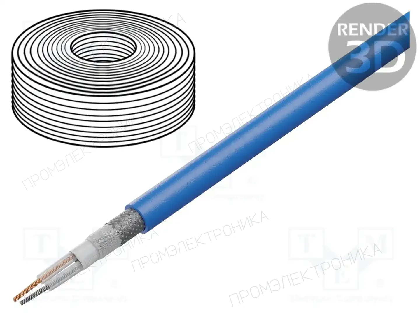 TASKER C128 BLUE — Провода микрофонные