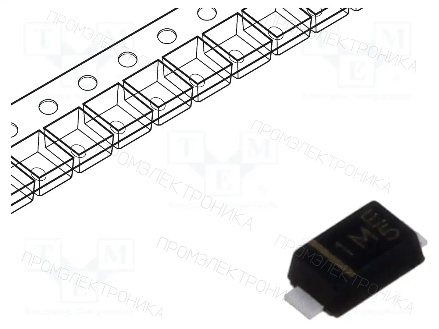 PanJit Semiconductor GS1010FL_R1_00001 — Универсальные диоды SMD