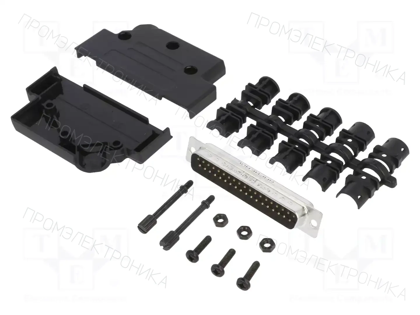 AMPHENOL COMMUNICATIONS SOLUTIONS L17D45PK-P-37+L717SDC37P — Комплектные штекеры D-Sub