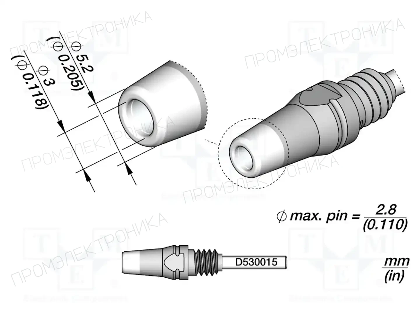 JBC TOOLS D530015 — Распаечные жала