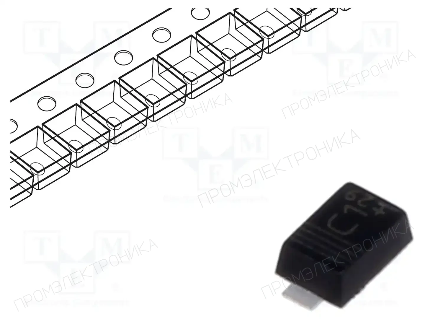 NEXPERIA PMEG4020ETR,115 — Диоды Шотки SMD