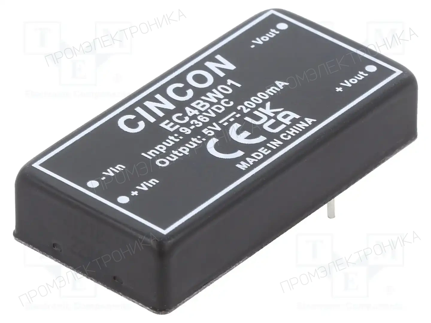 CINCON EC4BW01 — Преобразователи DC/DC