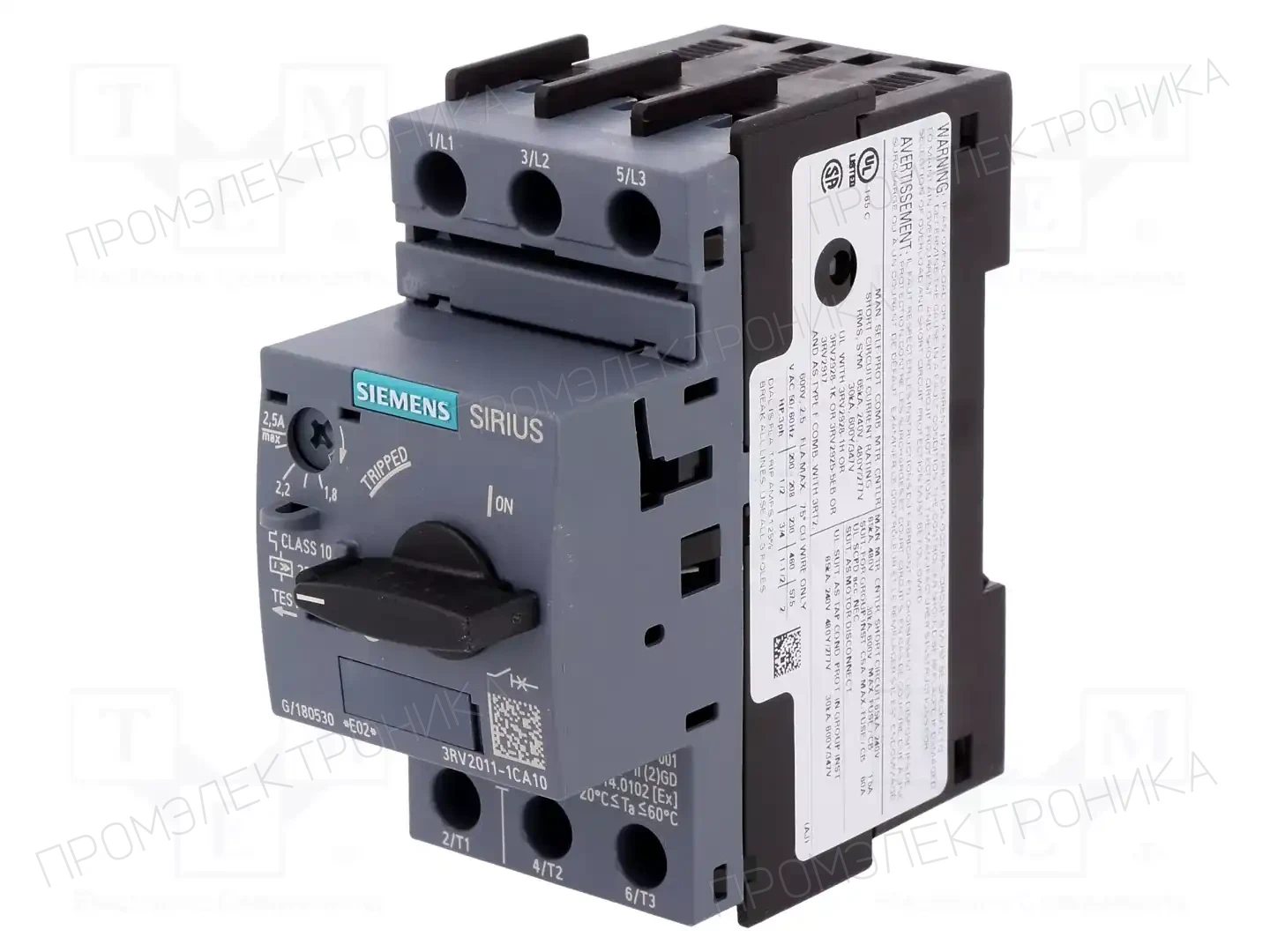 SIEMENS 3RV2011-1CA10 — Выключатели двигательные