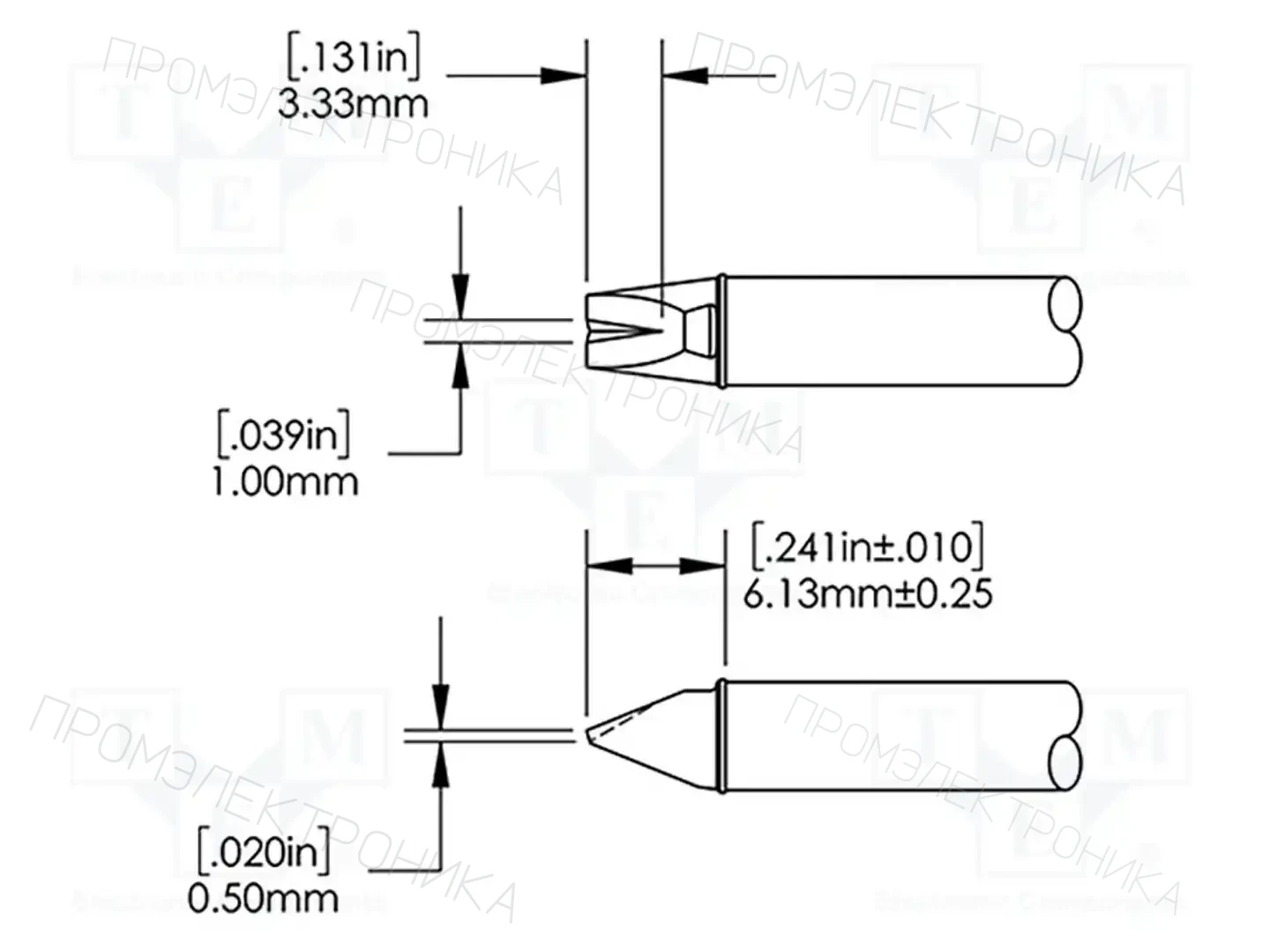 METCAL CVC-8VG0032P — Жала паяльников