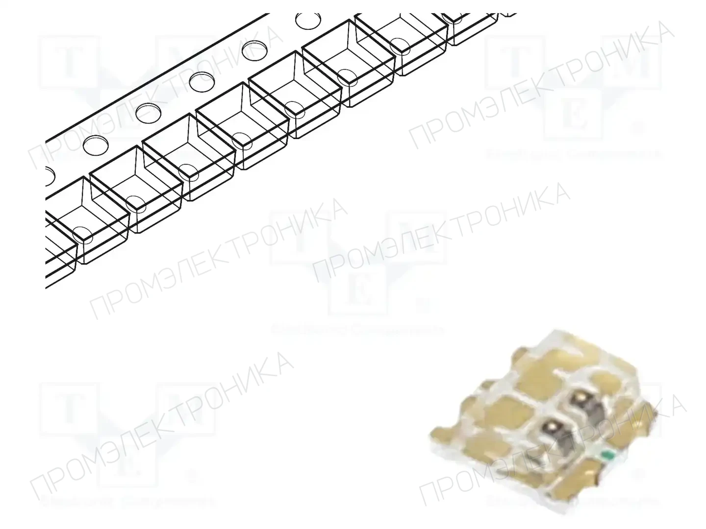 REFOND RF-P1S196TS-B47 — Светодиоды SMD цветные