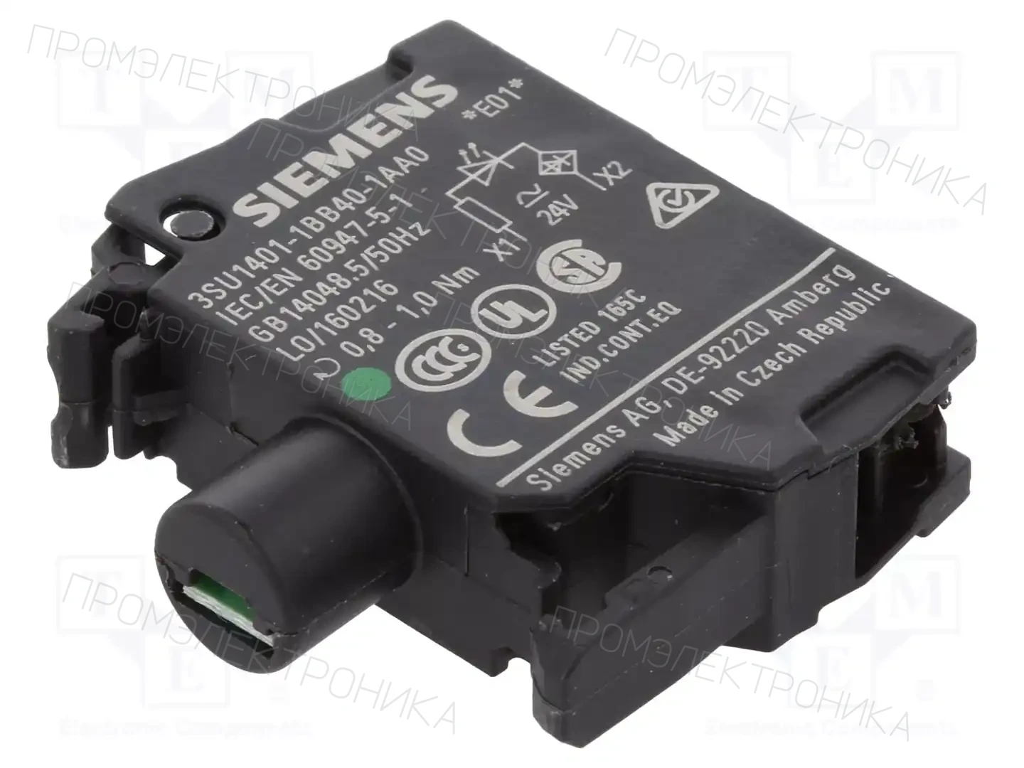 SIEMENS 3SU1401-1BB40-1AA0 — Панельные аксессуары стандартные