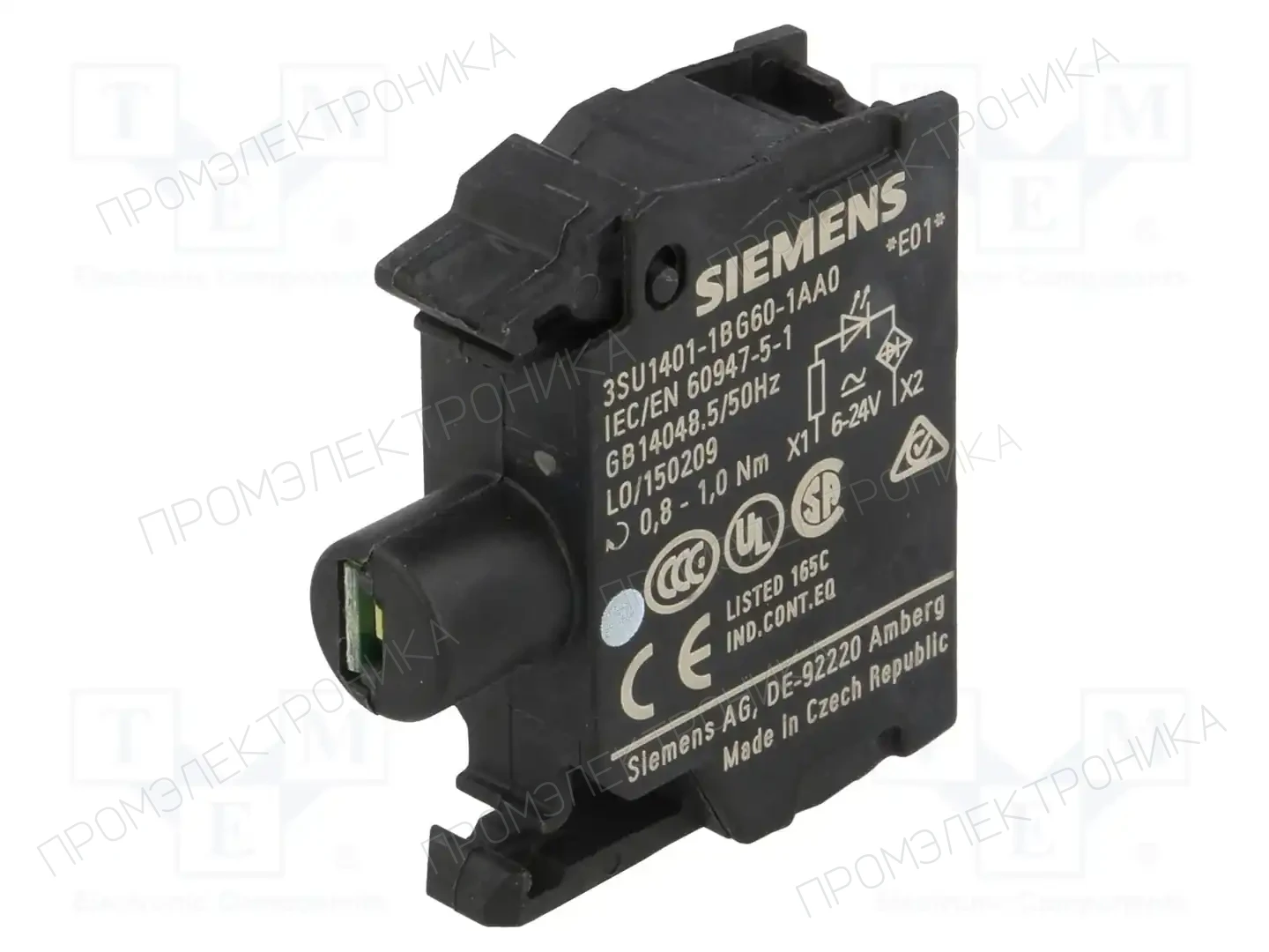 SIEMENS 3SU1401-1BG60-1AA0 — Панельные аксессуары стандартные