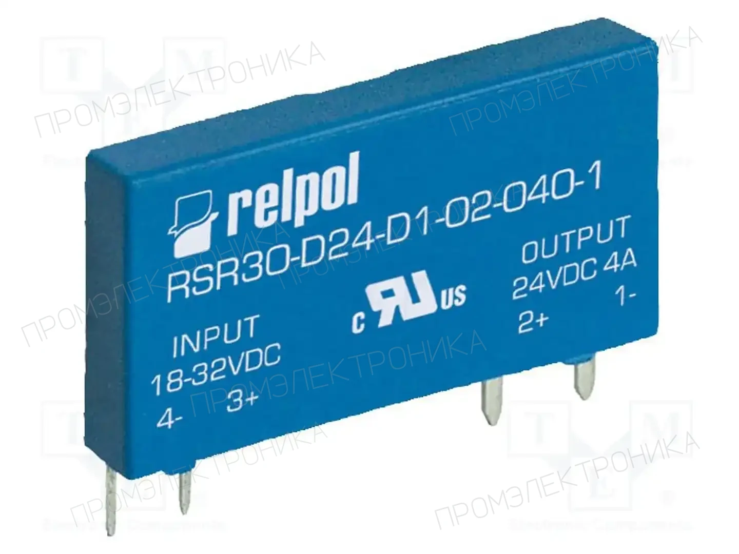 RELPOL RSR30-D05-D1-24-010-1 — Реле SSR однофазные