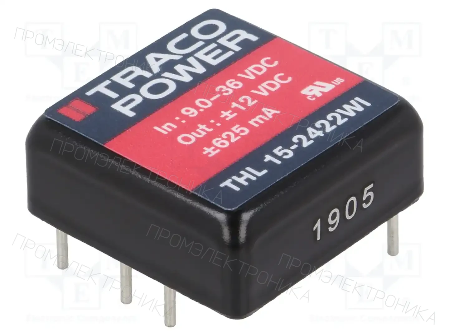 TRACO POWER THL 15-2422WI — Преобразователи DC/DC