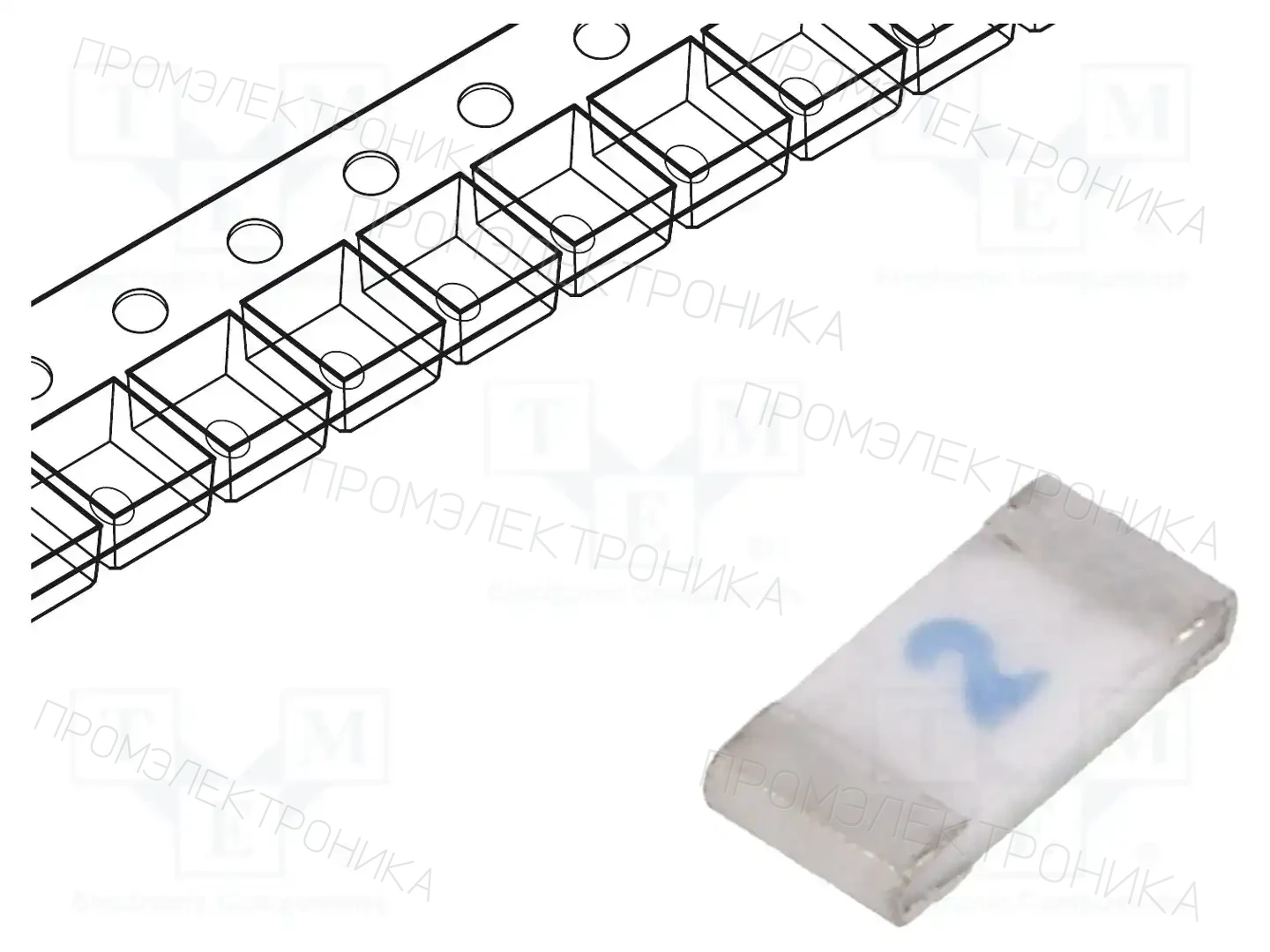 BEL FUSE 0685F2000-01 — Предохранители SMD 1206 быстродейств