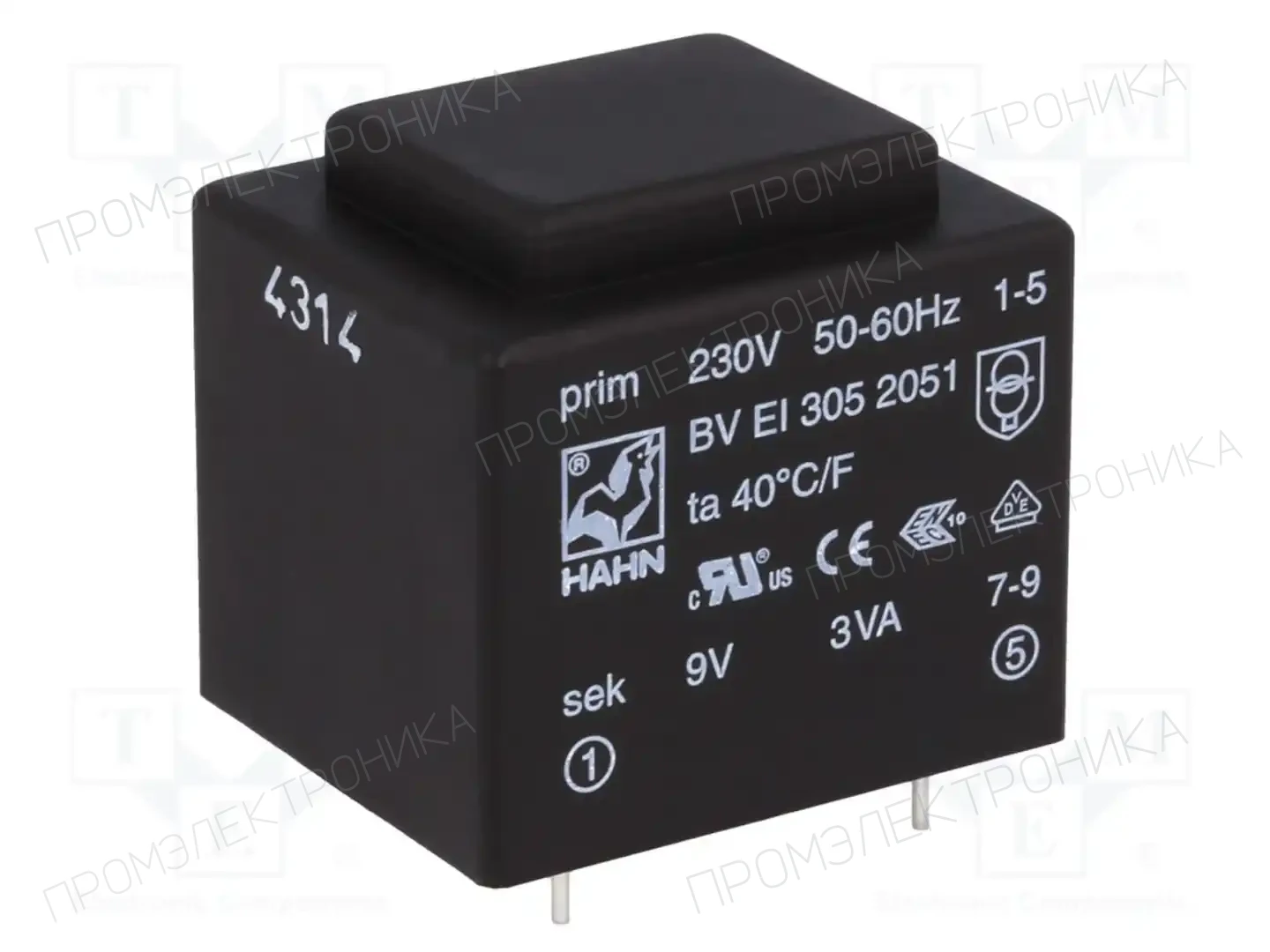 HAHN BV EI 305 2051 — Трансформаторы PCB
