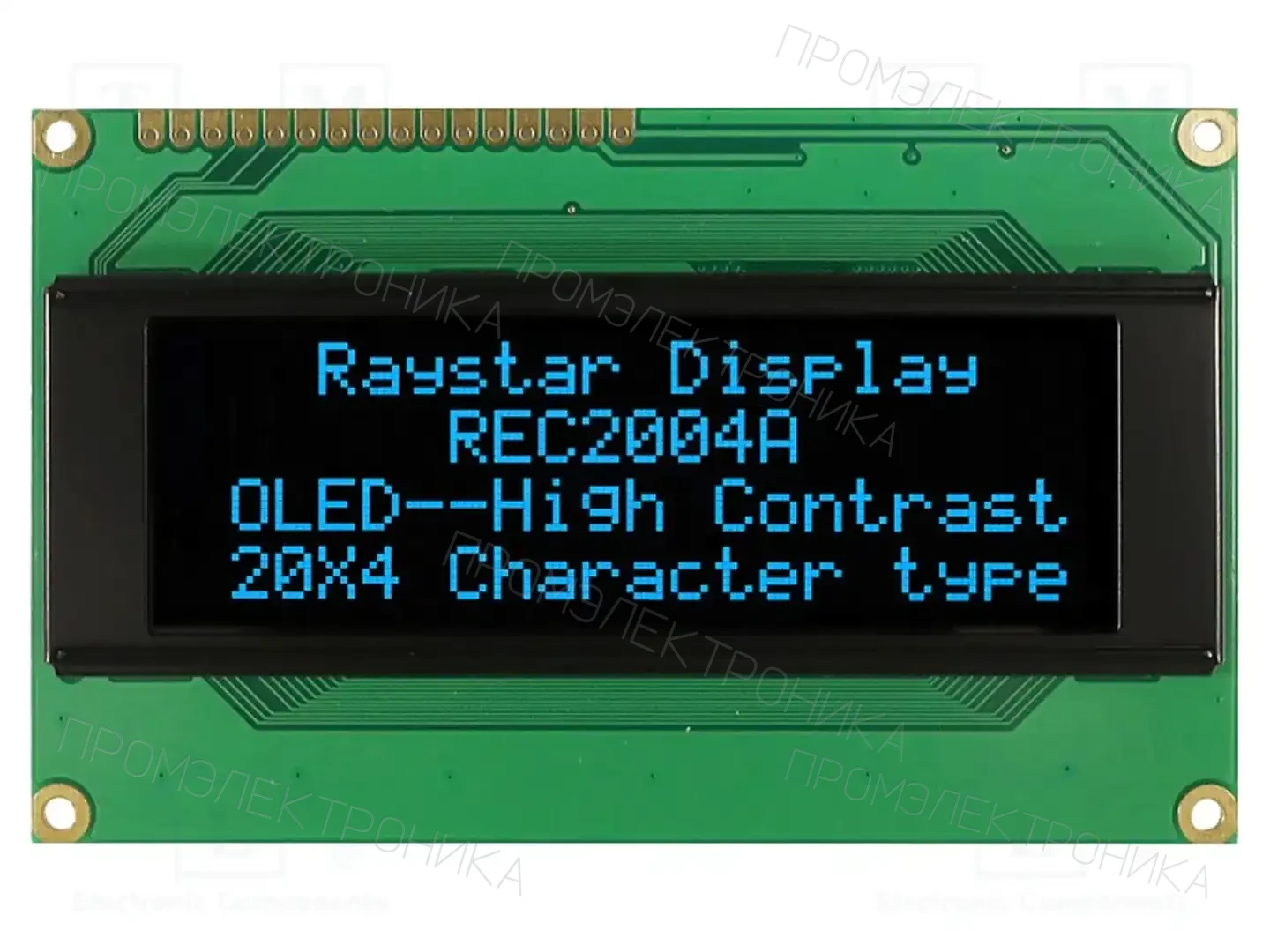 RAYSTAR OPTRONICS REC002004ABPP5N00100 — Дисплеи OLED буквенно-цифровые