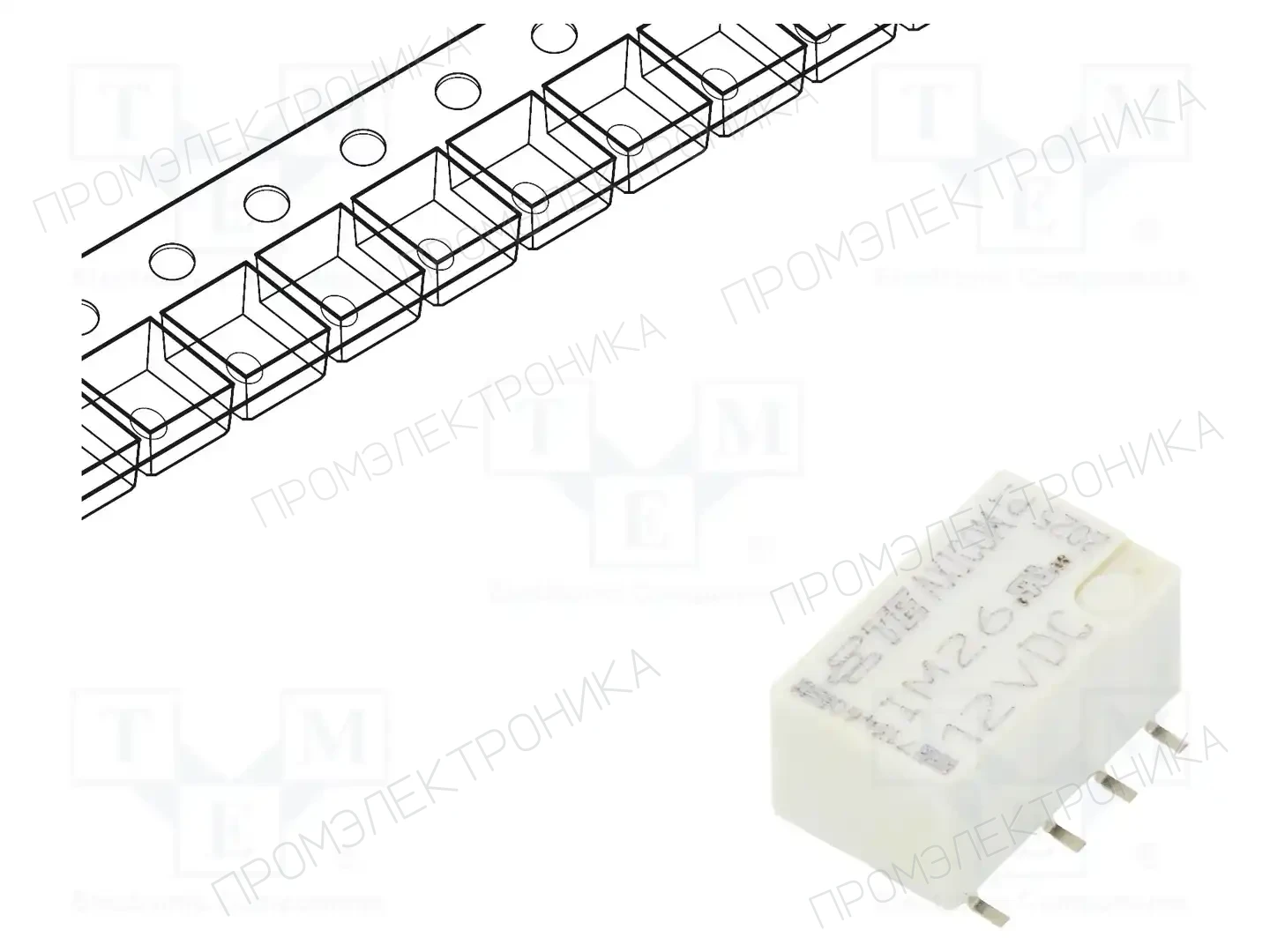 TE Connectivity 3-1462039-1 — Реле электромагн. миниатюрные