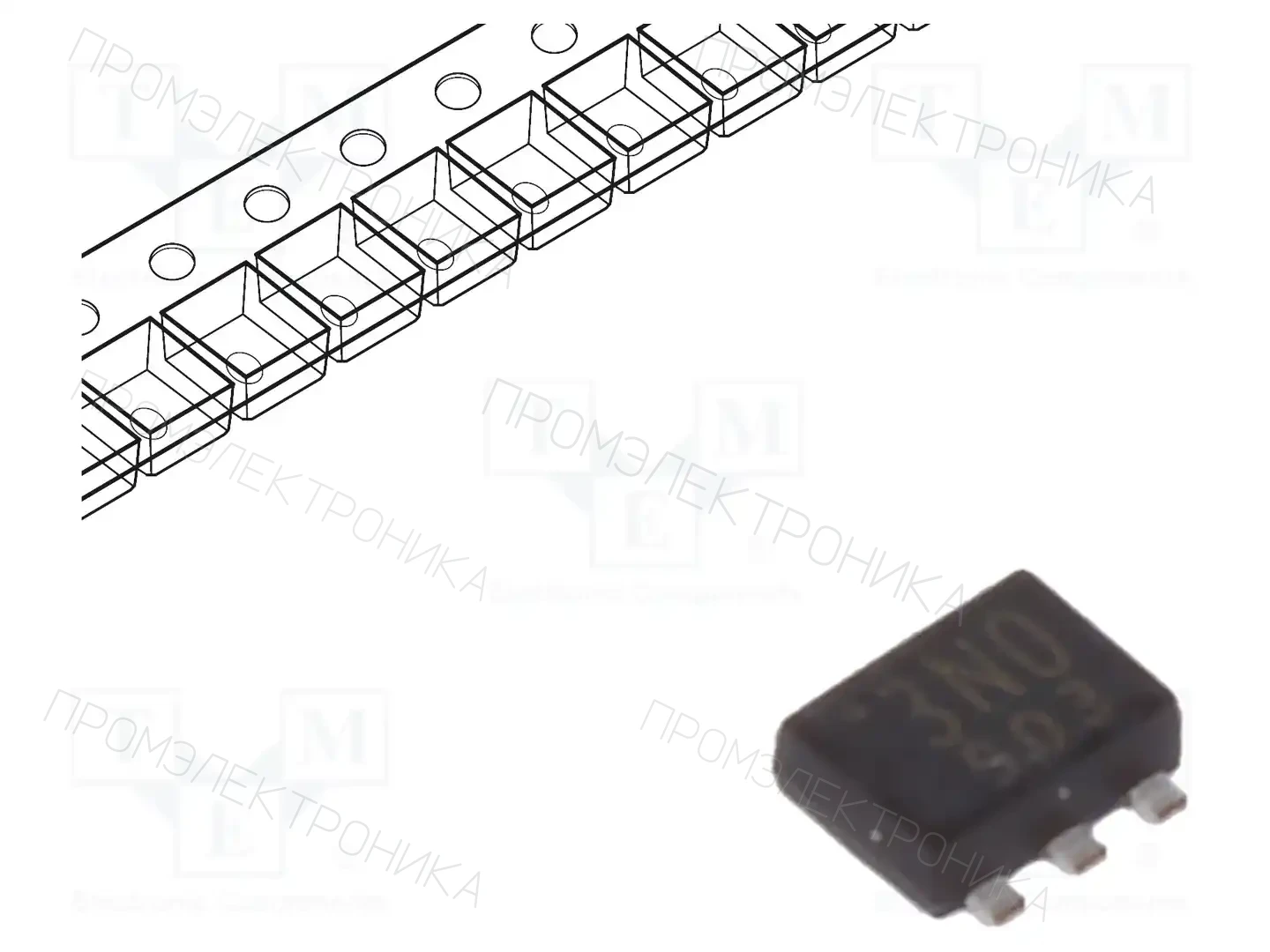 TOSHIBA TCR2EE30,LM(CT — Стабилизаторы напряжения нерегулир. LDO