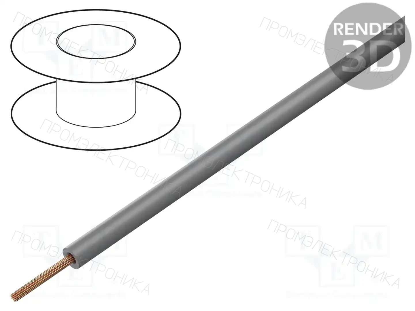 DONAU ELEKTRONIK 125-S25-9 — Провода одножильные - тросик