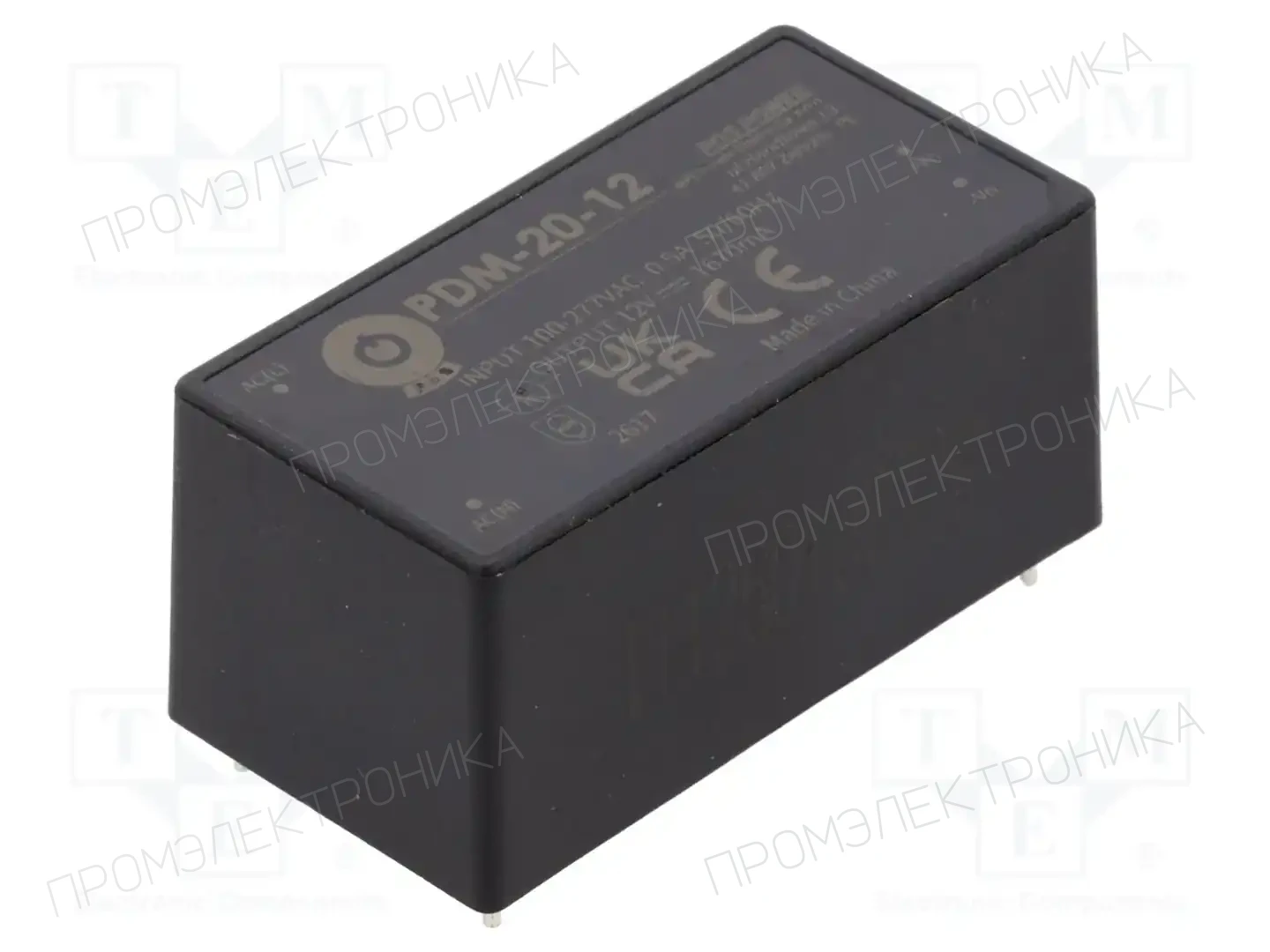 POS PDM-20-12 — Преобразователи AC/DC для PCB
