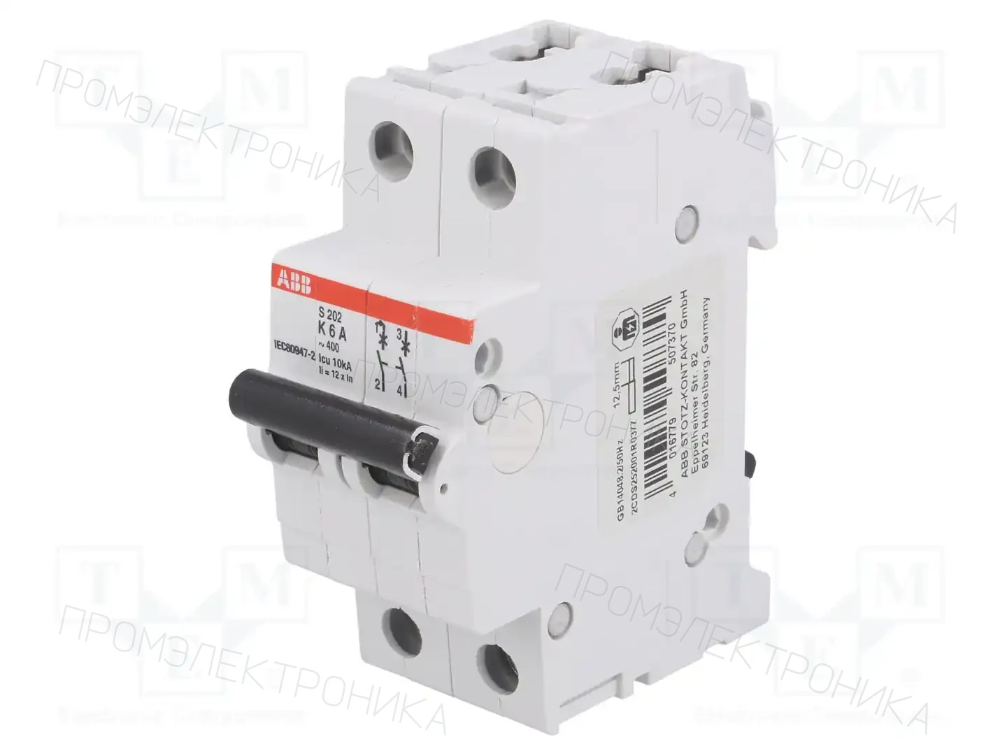 ABB 2CDS252001R0377 — Выключатели максимального тока