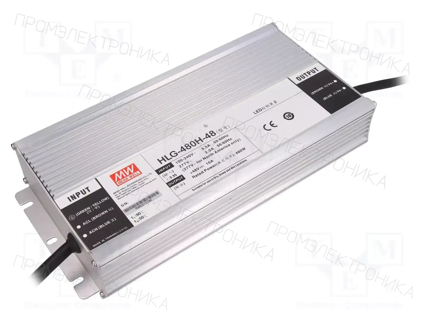 MEAN WELL HLG-480H-48 — Блоки питания для LED