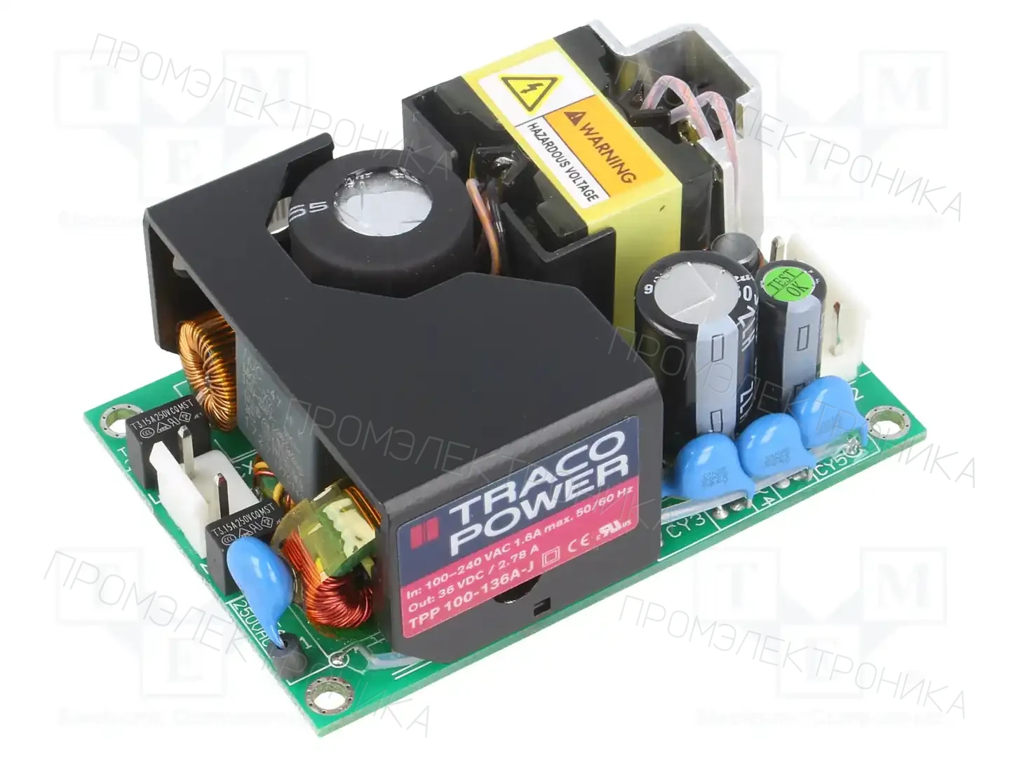 TRACO POWER TPP 100-136A-J — Открытые блоки питания