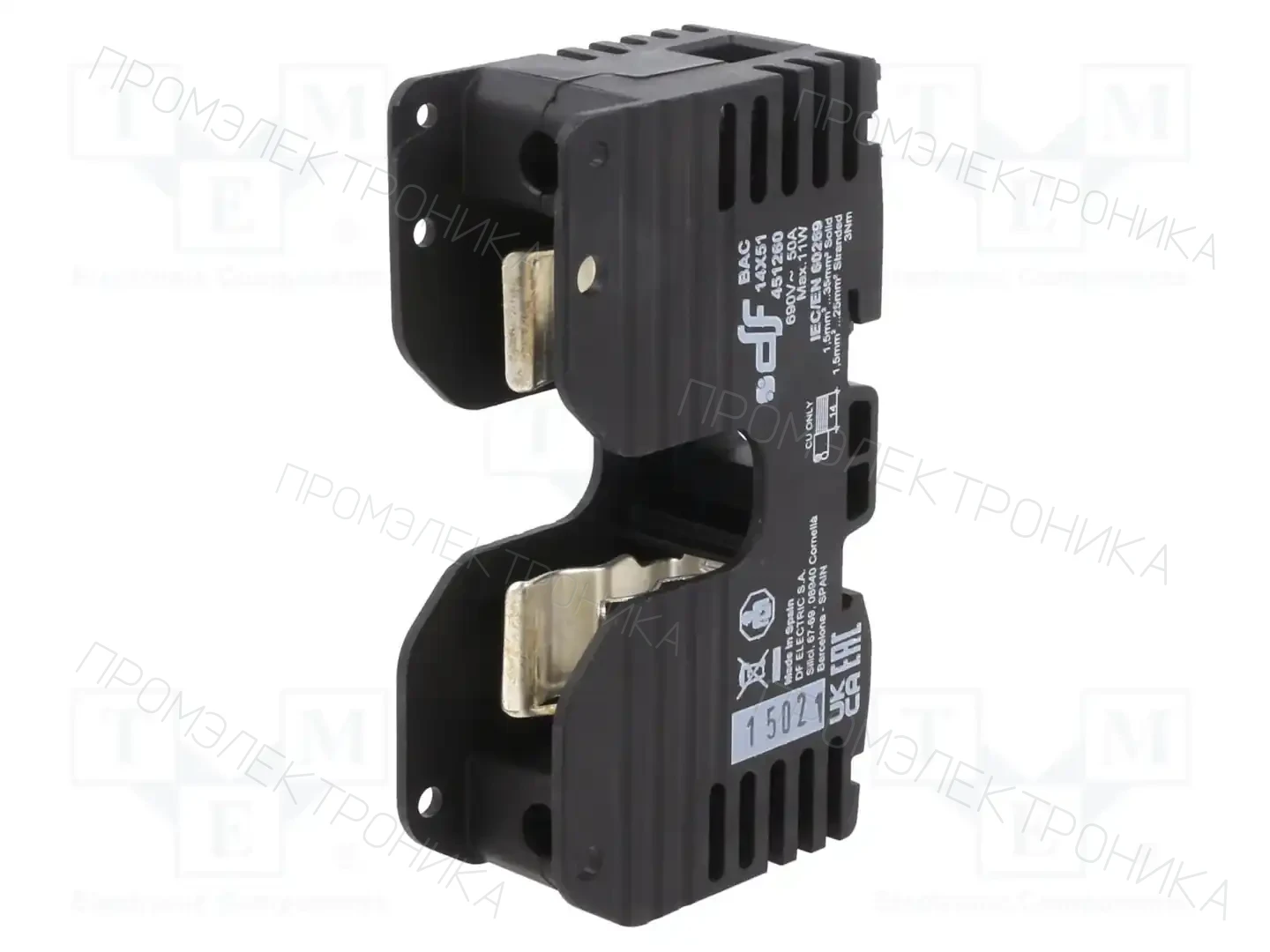 DF ELECTRIC 451260 — Гнезда предохранительные на DIN-рейку