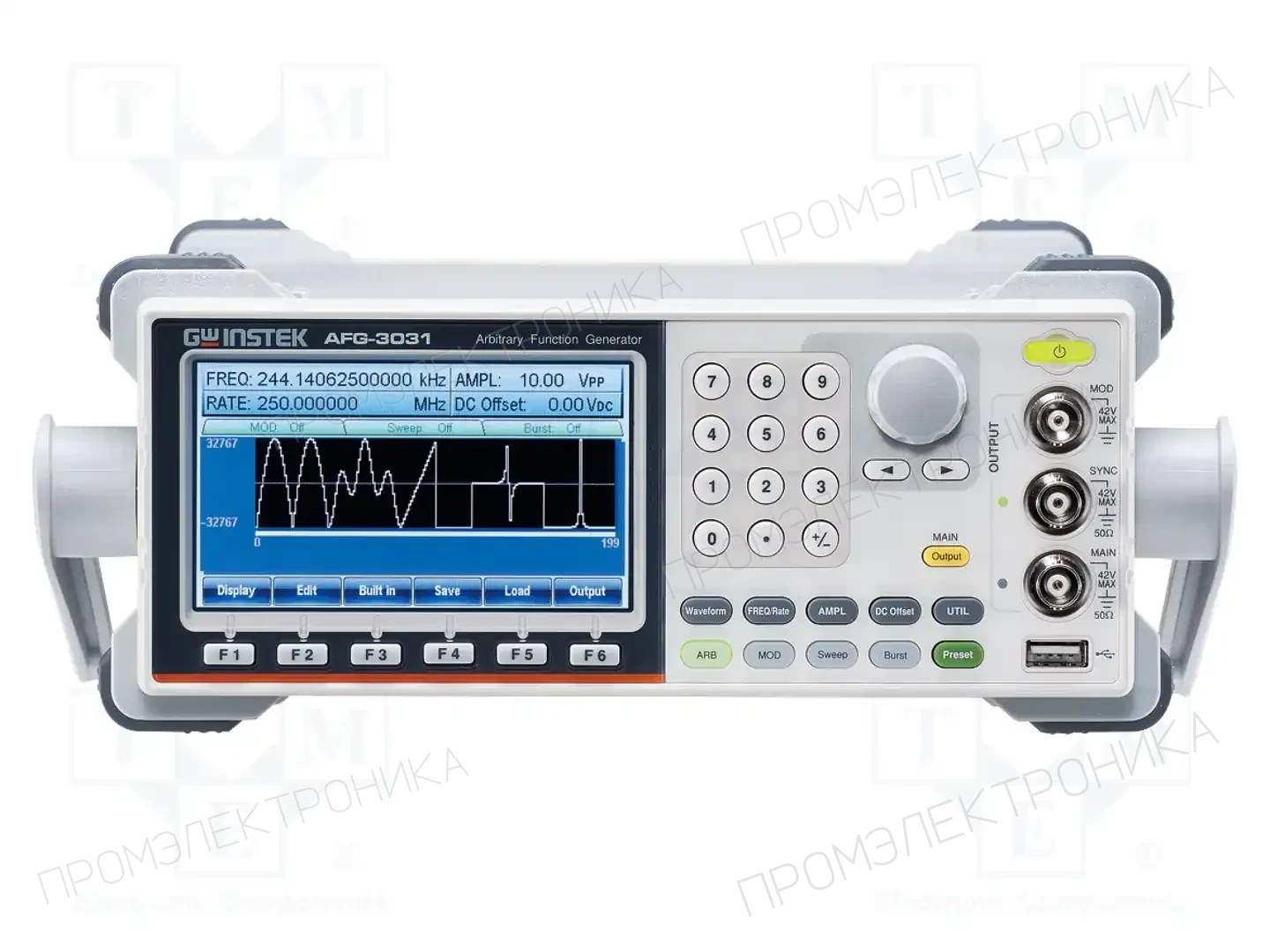 GW INSTEK AFG-3021 — Генераторы и измерители частоты