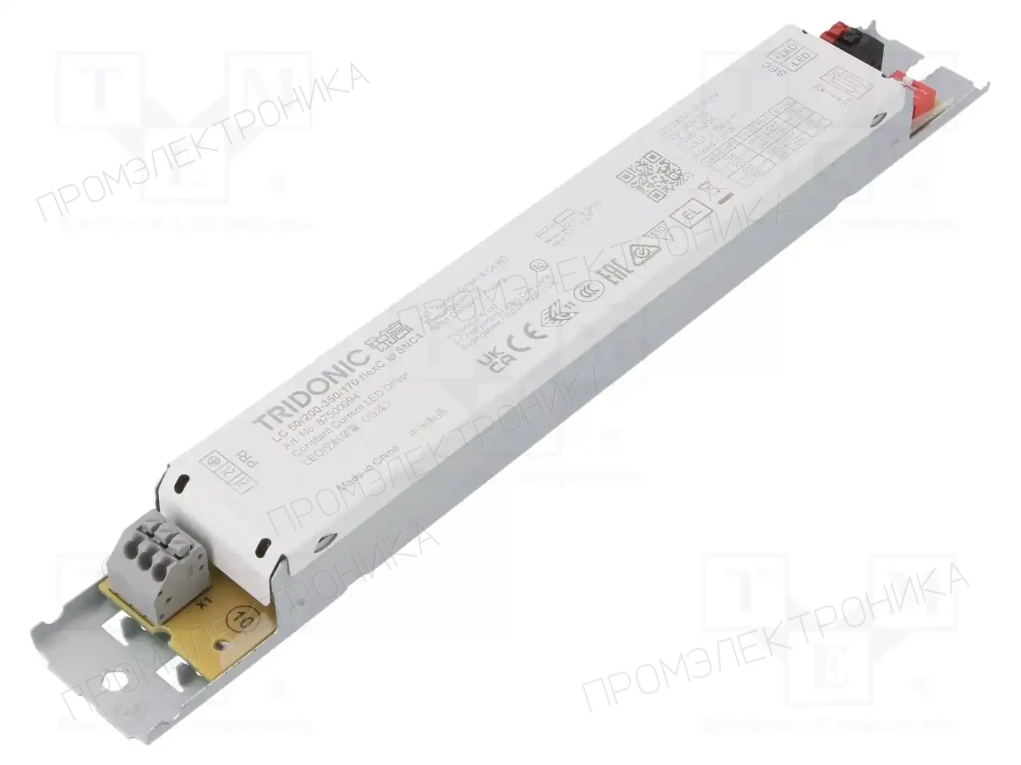 TRIDONIC LC 50W 200-350ML 170V FLEXC LP SNC4 — Блоки питания для LED