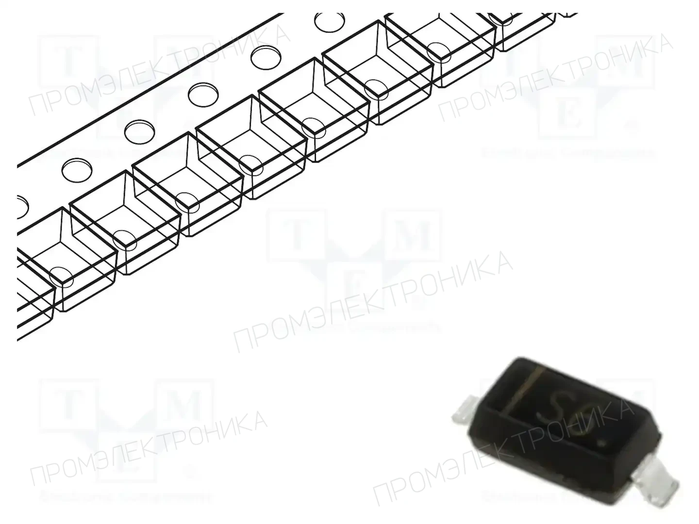 MICRO COMMERCIAL COMPONENTS MMSZ5243B-TP — Стабилитроны SMD