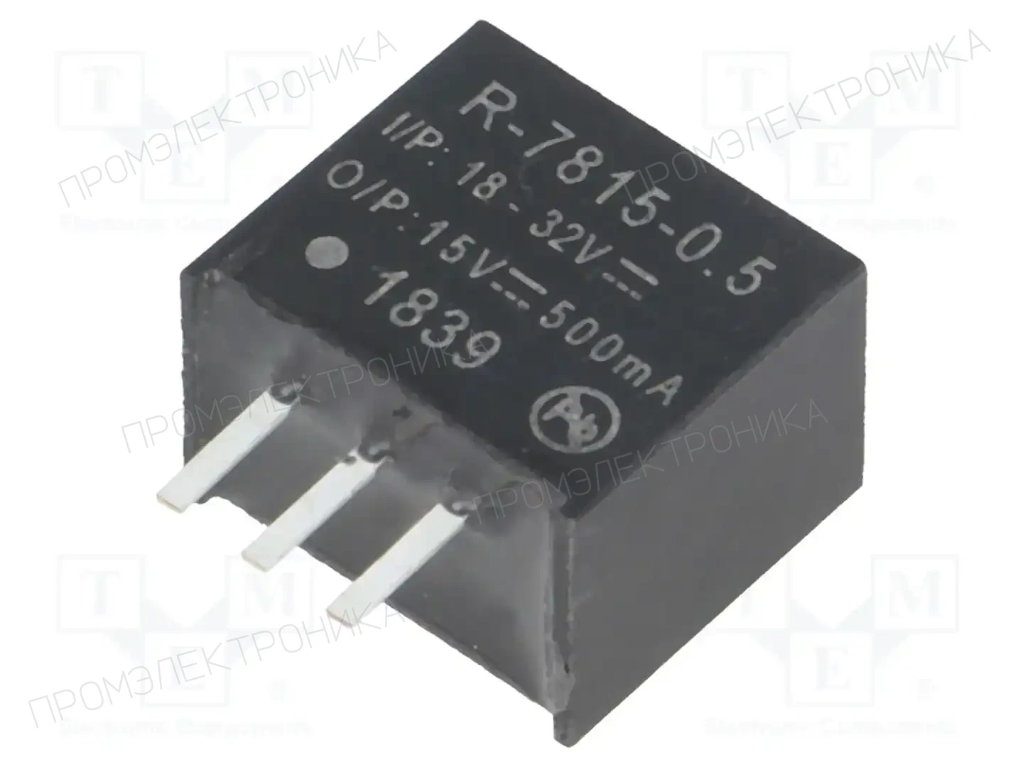 RECOM R-7815-0.5 — Преобразователи DC/DC
