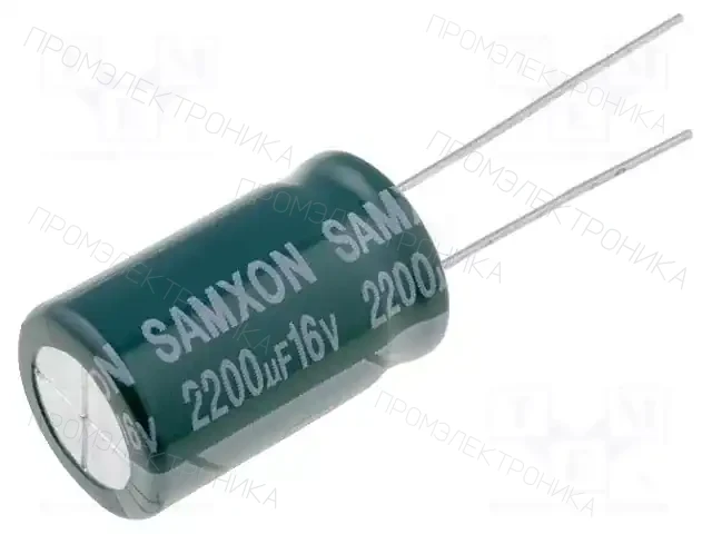 SAMXON EGF228M1CI20RRSMP — Конденсаторы электролитические THT