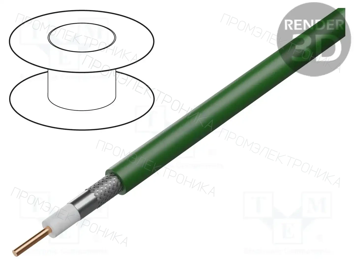BELDEN 1855A 0051001 — Провода коаксиальные