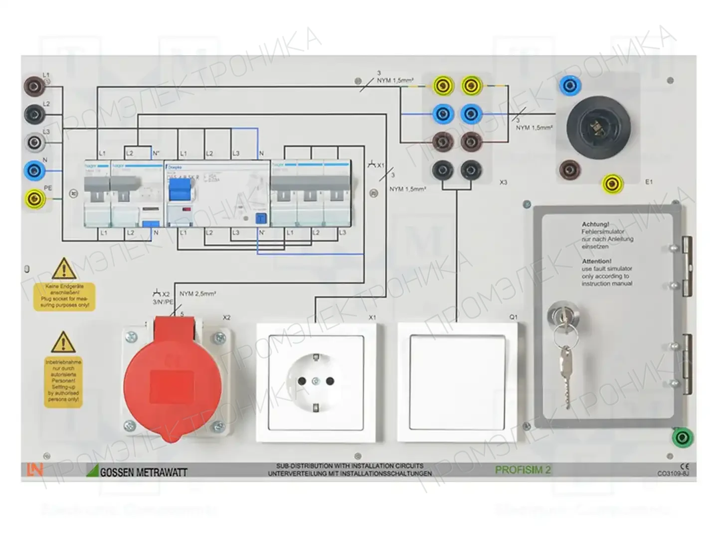 GOSSEN METRAWATT M560B — Измерители проводки многофункциональные