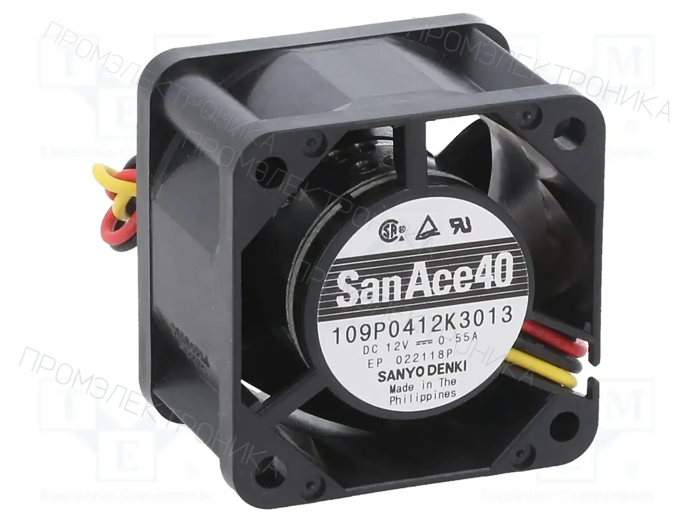 SANYO DENKI 109P0412K3013 — Вентиляторы DC 12V