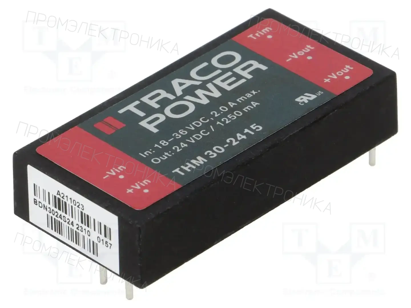 TRACO POWER THM 30-2415 — Преобразователи DC/DC