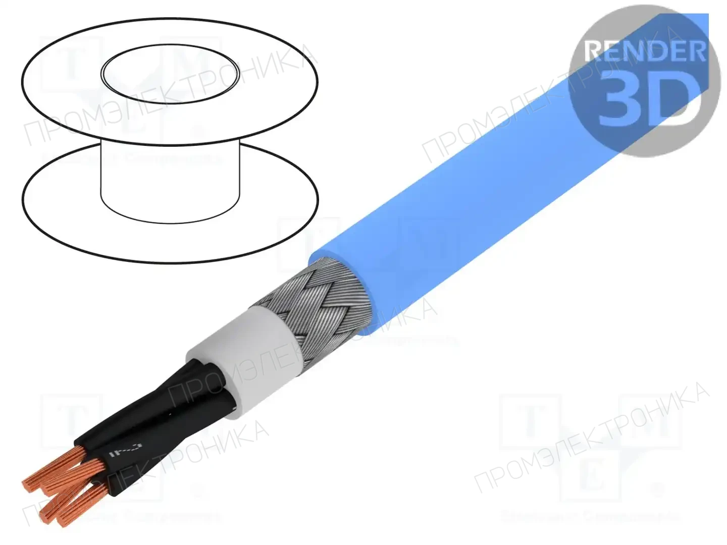 BITNER SI0193 — Провода многожильные экранированные