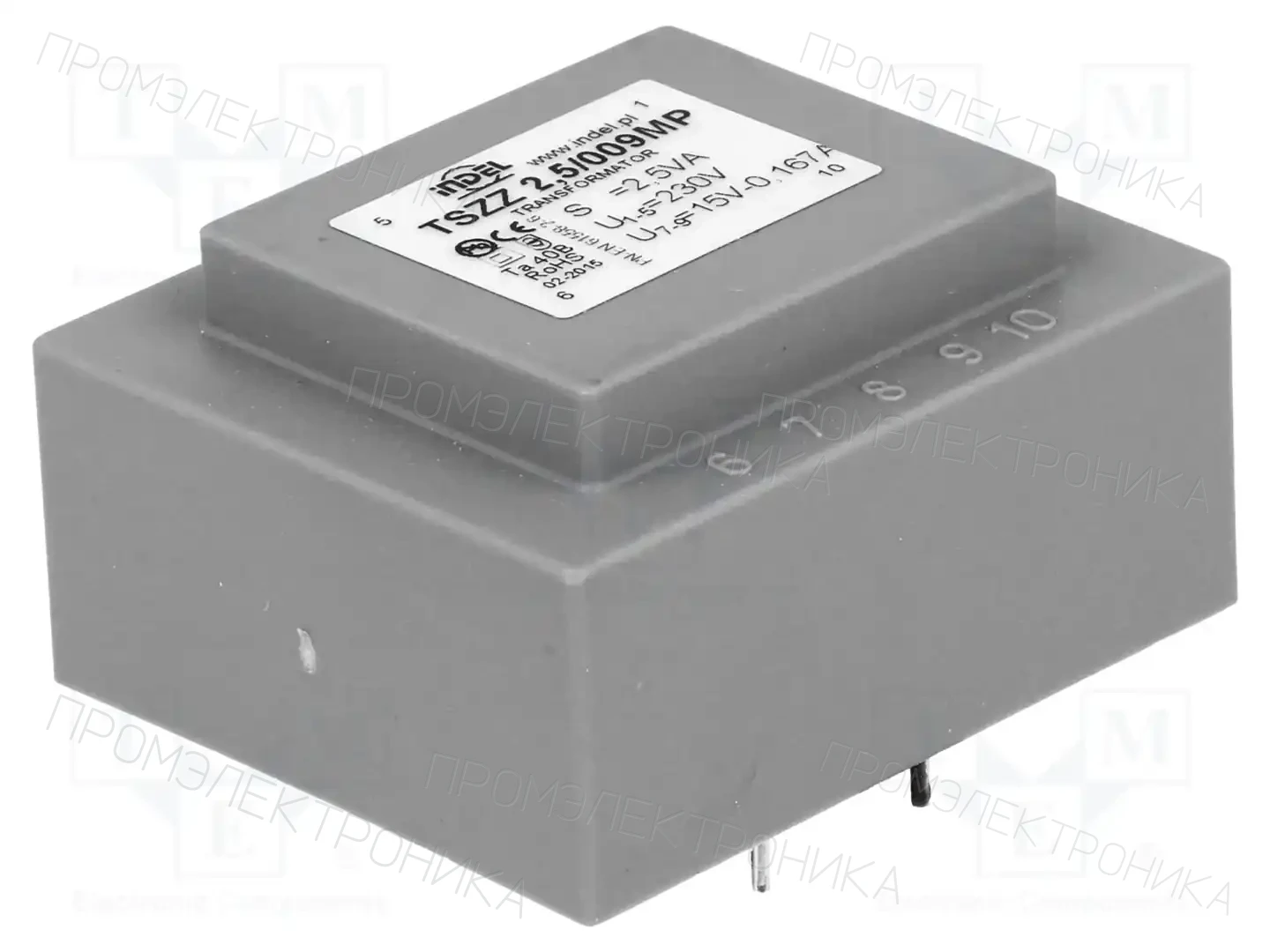 INDEL TSZZ2.5/009M — Трансформаторы PCB
