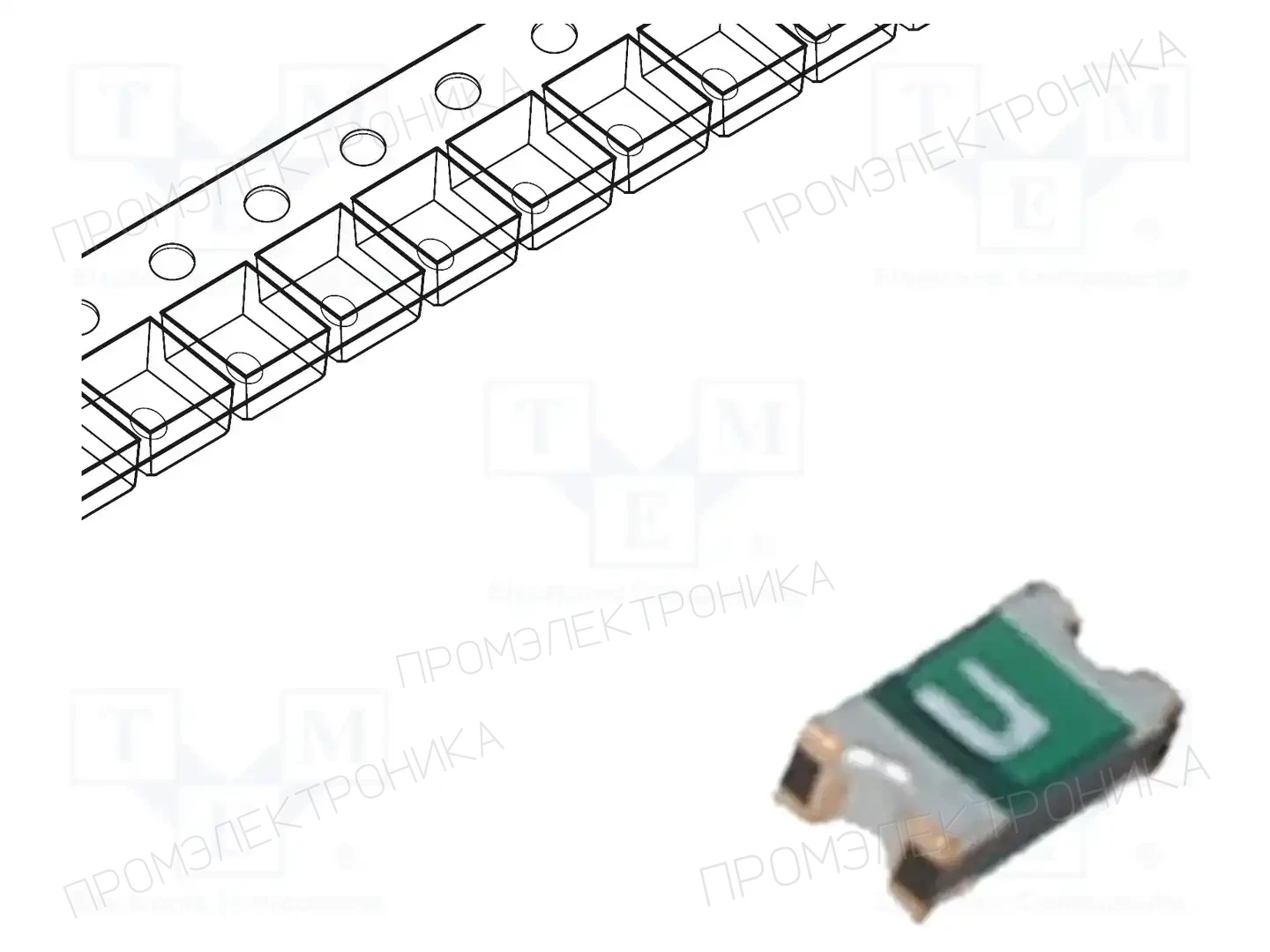 BEL FUSE 0ZCM0005FF2G — Предохранители полимерные SMD