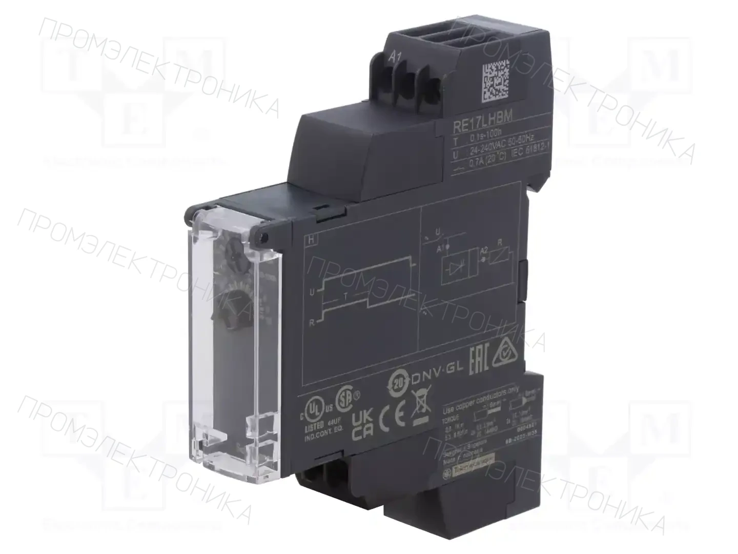 SCHNEIDER ELECTRIC RE17LHBM — Временные аналоговые реле