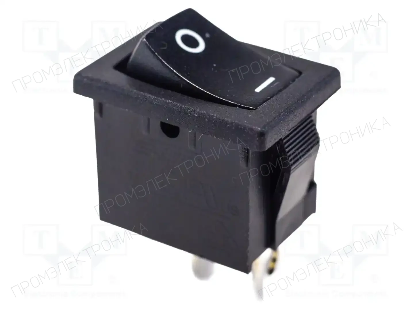 E-SWITCH R1966CBLKBLKGF — Переключатели типа Rocker