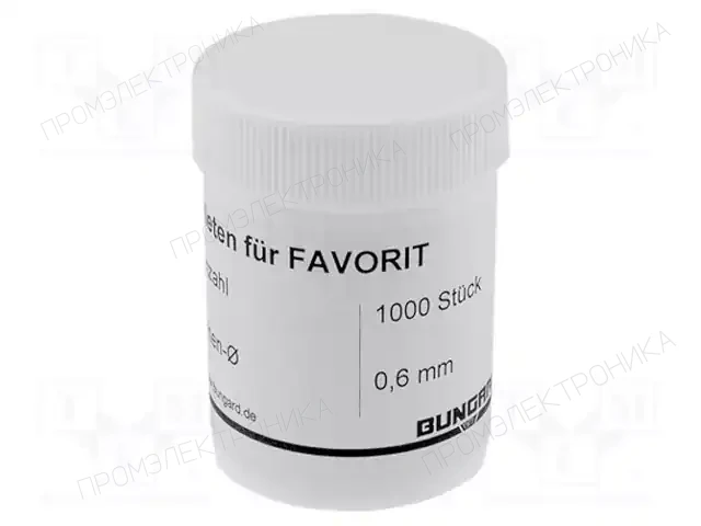 BUNGARD 1000 RIVETS 0.6MM — Паяльные устройства остальные