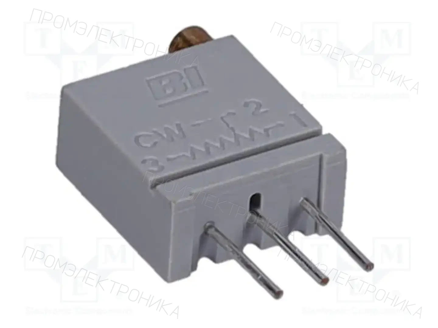 TT ELECTRONICS 67WR100KLFTB — Потенциометры THT многооборотные 3/8 дм