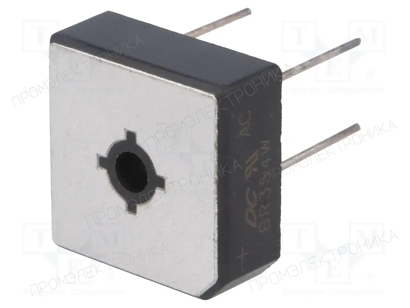 DC COMPONENTS BR354W — Однофазные мосты диодные квадратные