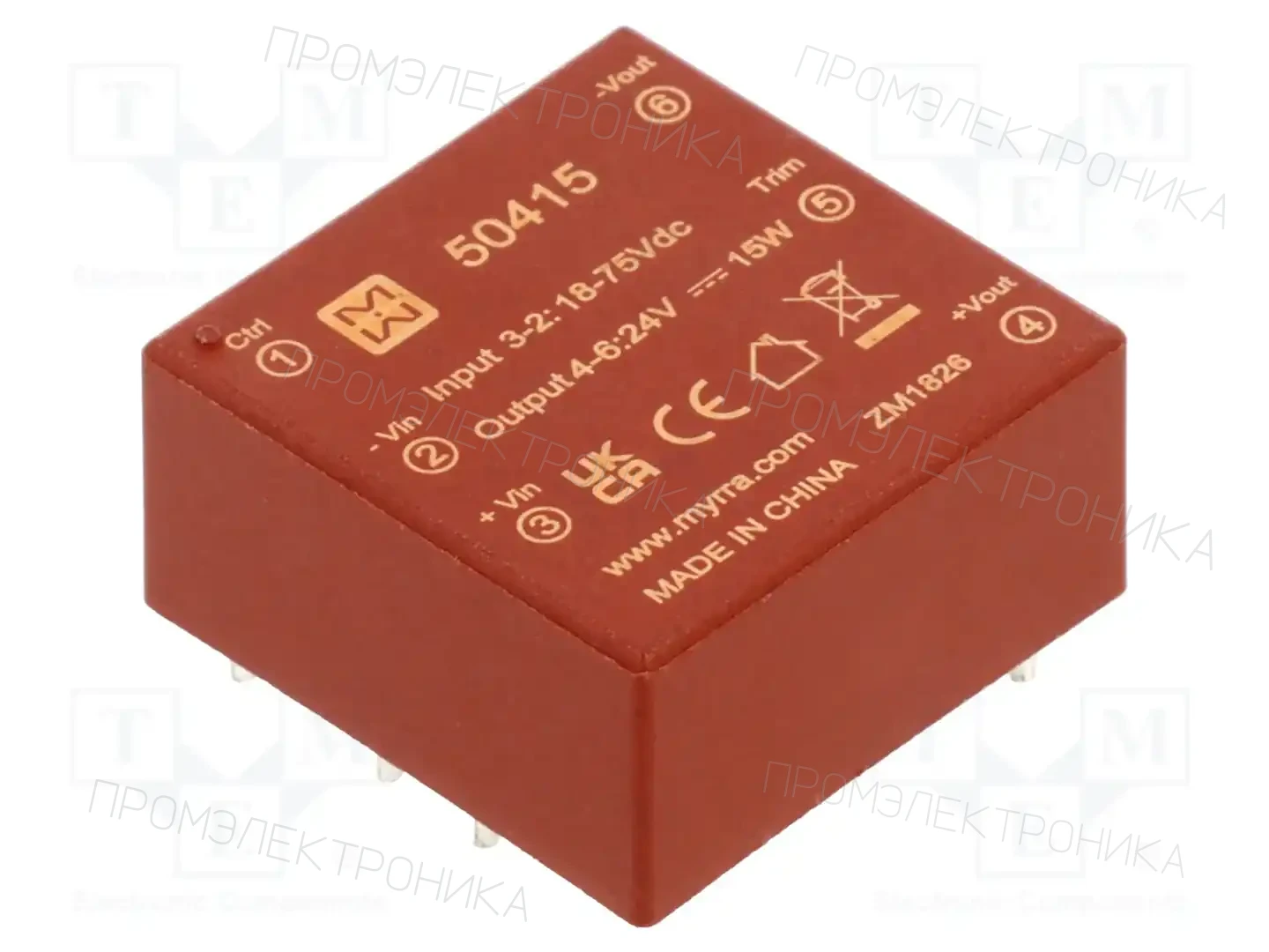 MYRRA 50415 — Преобразователи DC/DC