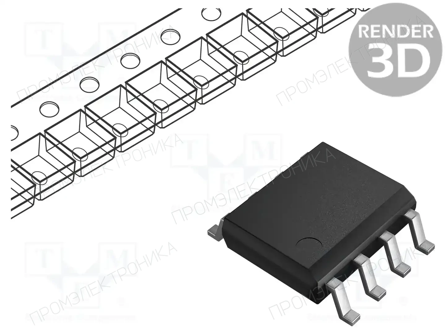 Texas Instruments INA210AIDCKR — Операционные усилители SMD