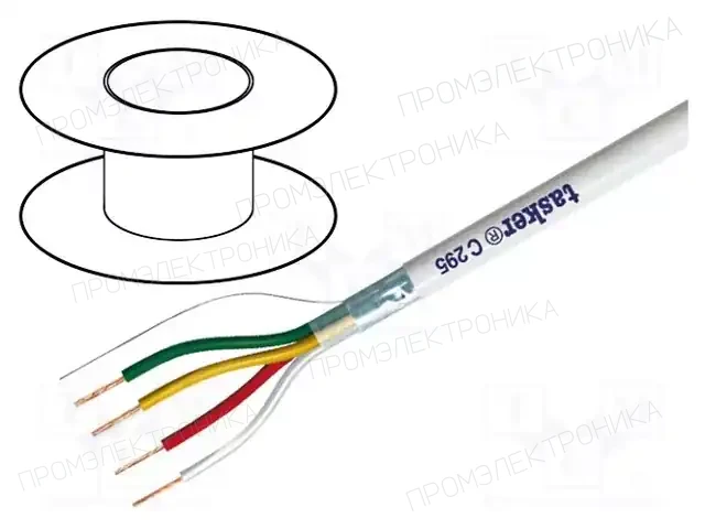 TASKER C295 — Провода многожильные экранированные